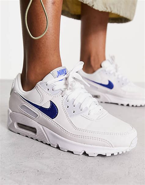 nike air sneakers blauw wit dames|Dames Air Max Schoenen (69) .